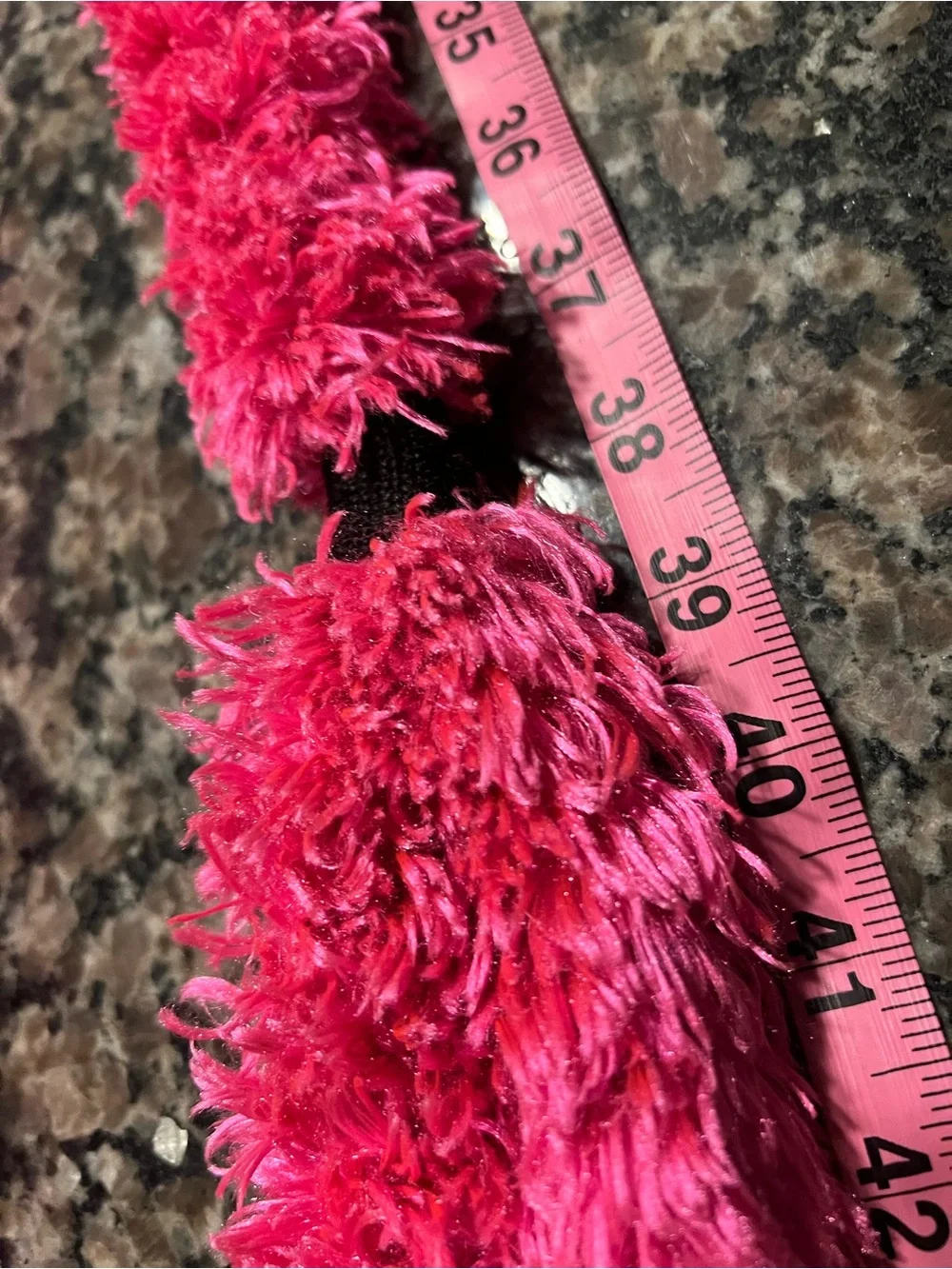 Plush Fuzzy Pink Dog leash